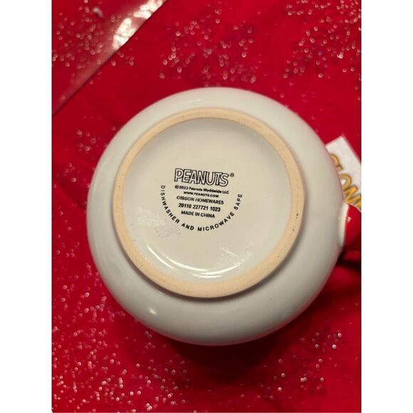 *NEW* Peanuts Snoopy Valentine’s Day Love Hearts Mail Ceramic Mug by Gibson - Picture 5 of 5
